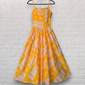 Sig Zane Hoike Dress in Yellow, XS